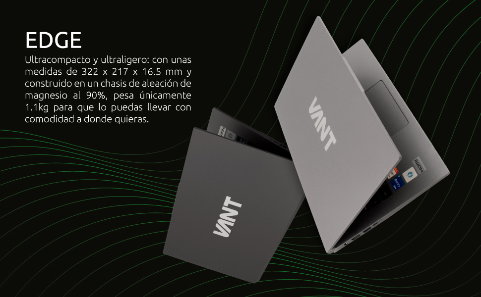 Ultraligero y compacto