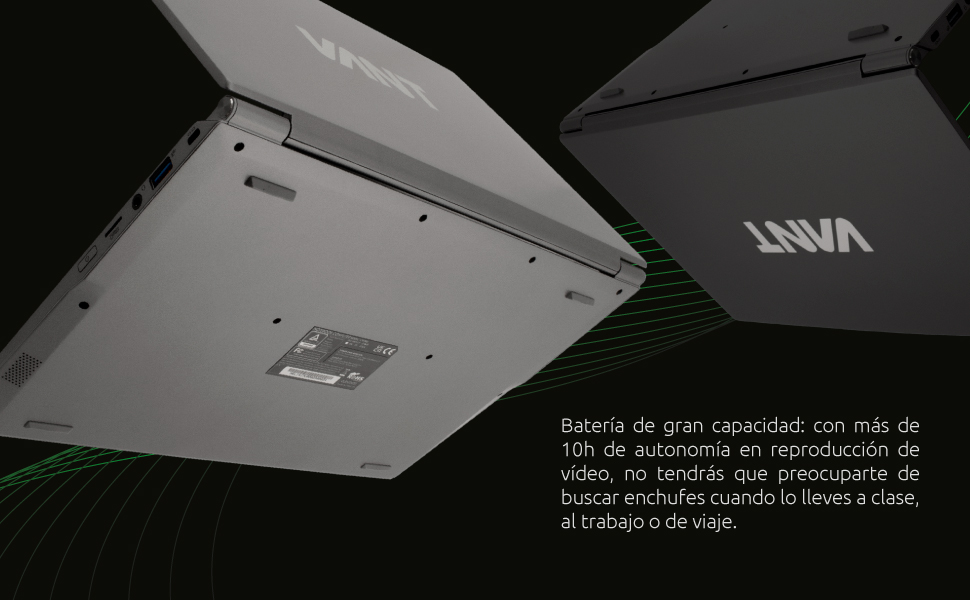 Autonomía de más de 10h
