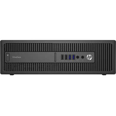 HP EliteDesk 800 G1 - Ordenador de sobremesa (Intel Core i5-4570, 16GB de RAM, Disco SSD de 240GB+500 HDD, Lector DVD, Windows