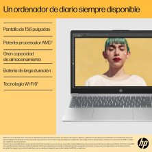 HP 15-fd0052ns - Ordenador portátil de 15.6" Full HD (Intel Core i5-1334U, 16GB RAM, 512GB SSD, Intel Iris Xe Graphics, Windows