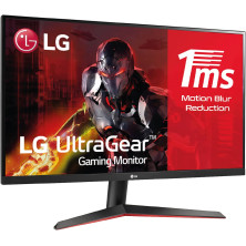 LG 24MP60G-B - Monitor Gaming UltraGear 24 pulgadas Full HD, 75Hz, 5 ms, 1000:1, 250nit, NTCS 72%, 16:9, HDMI, DisplayPort,