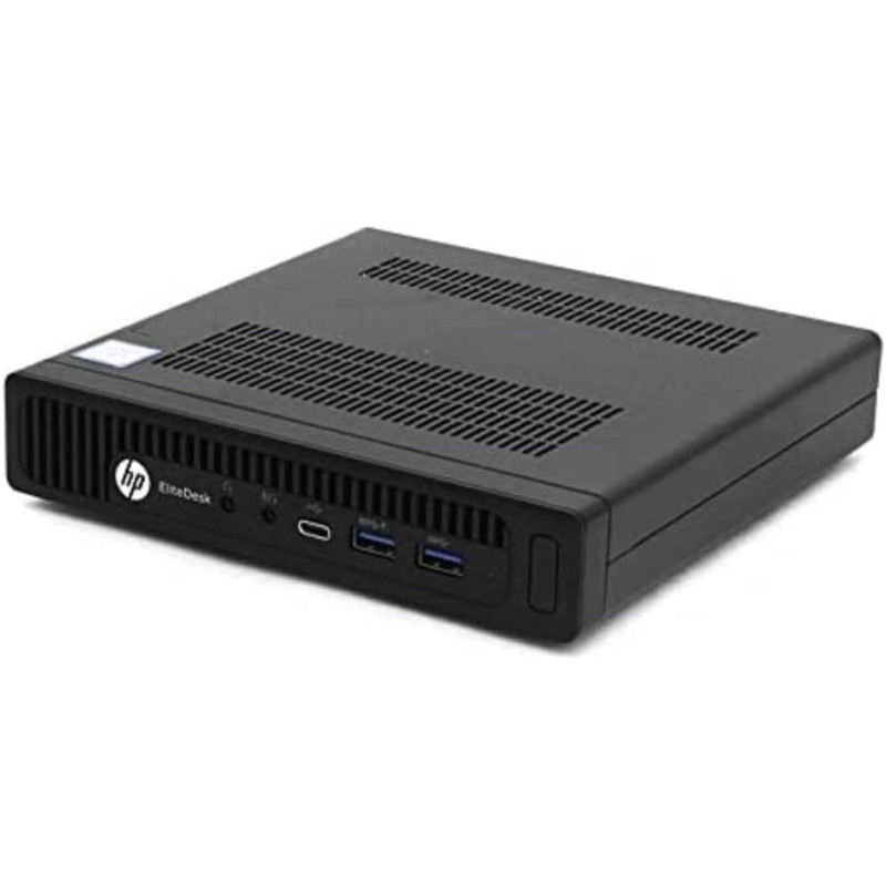 HP EliteDesk 800 G2 Desktop Mini USDT Intel Quad Core i5 256 GB SSD disco duro 8 GB de memoria Win 10 Pro MAR Ultra Slim
