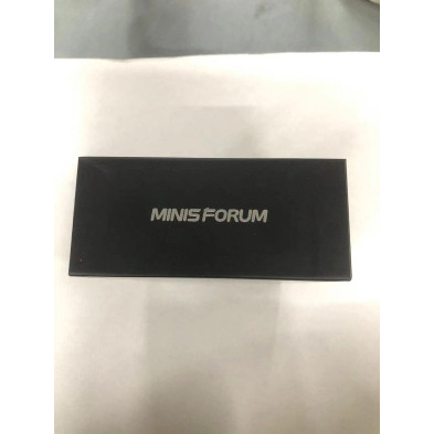 MINIS FORUM Mini PC Fanless 4GB DDR4/64GB eMMC Procesador Intel Celoren N4020 Mini computadora de Escritorio,Puerto HDMI y