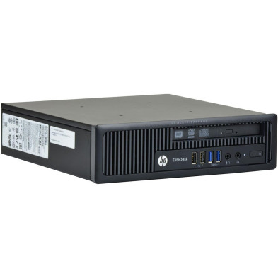 HP EliteDesk 800 G1 USDT - Ordenador de sobremesa (procesador Intel Quad Core i5 de 256 GB SSD, memoria de 8 GB, Windows 10 Pro