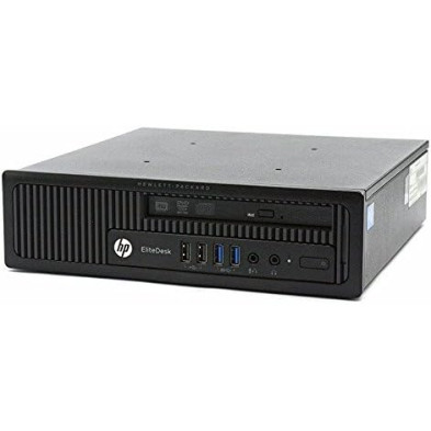 HP EliteDesk 800 G1 USDT - Ordenador de sobremesa (procesador Intel Quad Core i5 de 256 GB SSD, memoria de 8 GB, Windows 10 Pro