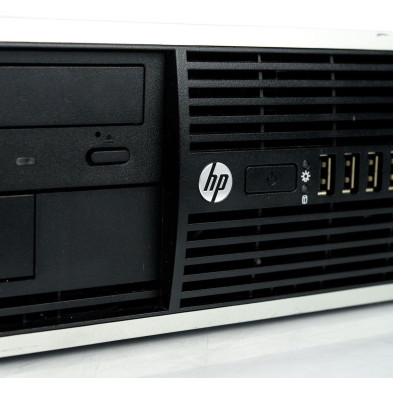 Hp Elite 8300 - Ordenador de sobremesa (Intel Core i5-3470, 8GB de RAM, Disco SSD de 240GB, Lector DVD, Windows 10 PRO ES 64) -