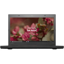 Lenovo 14pulg ThinkPad T460 Ultrabook - Intel Core i5-6300U, 16 GB de RAM, disco SSD de 256 GB, Webcam, WiFi, Bluetooth, USB