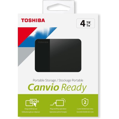 TOSHIBA Canvio Partner 1TB External HDD