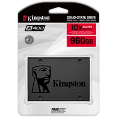 Kingston A400 SSD Disco duro sólido interno 2.5" SATA Rev 3.0, 960GB - SA400S37/960G
