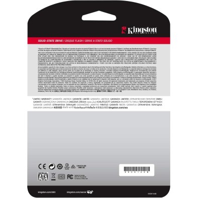 Kingston A400 SSD Disco duro sólido interno 2.5" SATA Rev 3.0, 960GB - SA400S37/960G
