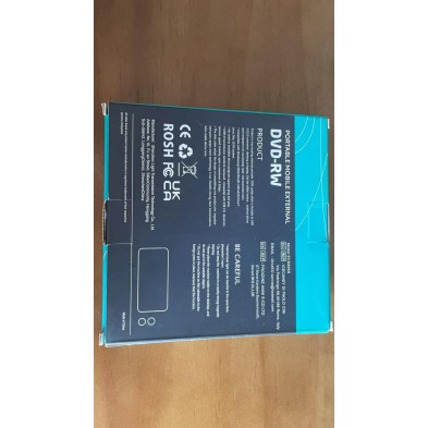 Antika Grabadora de DVD/CD +/-RW, Unidad Externa USB 3.0, Dispositivo Lector de Tarjetas portátil Ultrafino Compatible con