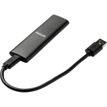 Philips Portable Externe SSD 500 GB, Delgado, SATA Speed ​​USB-C, USB, Lectura hasta 540 MB/s, Escritura hasta 520 MB/s,