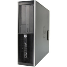 HP Elite 8300 - Ordenador de sobremesa (Intel Core i7-3770, 8GB de RAM, Disco SSD 240GB + 500GB HDD, Lector DVD, Windows 10 Pro