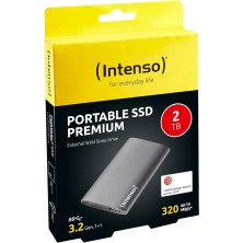 Intenso Disco Duro Externo SSD 2TB Premium Edition