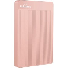UnionSine Ultra Slim Disco Duro Externo Portátil 2.5" 500GB, USB3.0 SATA HDD Almacenamiento para PC, Mac, MacBook, Chromebook,