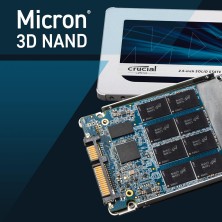 Crucial MX500 500GB 3D NAND SATA de 2,5 pulgadas SSD Interno - Hasta 560MB/s - CT500MX500SSD1