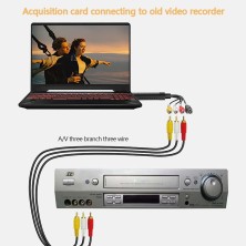 Capturadora Video USB a hdmi - Vídeo Game Capture 4k 1080P - Transmisión en Vivo para Juegos, Enseñanza, Videoconferencia