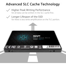 Silicon Power-1TB SSD 3D NAND A55 SLC Cache Performance Boost SATA III 2.5" 7mm (0.28") Internal Solid State Drive , Black