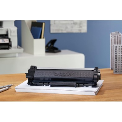 Brother TN2420 Tóner negro de larga duración para las impresoras: HLL2310D, HLL2350DW, HLL2370DN, HLL2375DW, DCPL2510D,