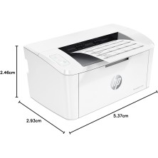 HP LaserJet M110w 7MD66F, Impresora Láser A4 Monocromo - Impresión Doble Cara Manual (20 ppm, Wi-Fi, Wi-Fi Direct, USB 2.0,