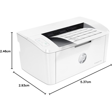 HP LaserJet M110w 7MD66F, Impresora Láser A4 Monocromo - Impresión Doble Cara Manual (20 ppm, Wi-Fi, Wi-Fi Direct, USB 2.0,