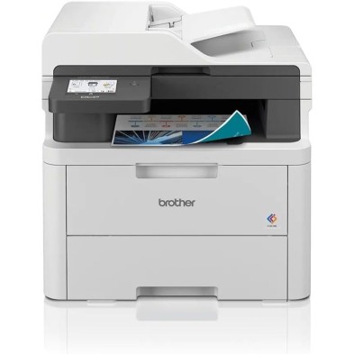 Brother DCPL3560CDW, Impresora multifunción láser LED Color WiFi con alimentador de Documentos de 50 Hojas e impresión