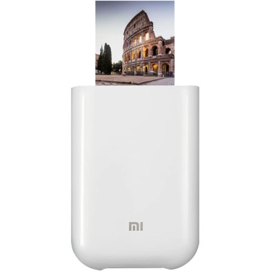 Xiaomi Mi Portable Photo Printer, Impresora Láser Portátil, Papel fotográfico brillante, Impresión térmica, Conexión Bluetooth /