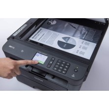 Brother MFCL2750DW, Impresora Multifunción Láser Monocromo con Fax Y Dúplex En Todas Las Funciones, USB, WiFi, Ethernet, Negro