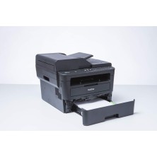 Brother MFCL2750DW, Impresora Multifunción Láser Monocromo con Fax Y Dúplex En Todas Las Funciones, USB, WiFi, Ethernet, Negro