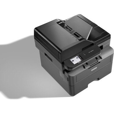 Brother MFCL2860DW, Impresora multifunción láser Monocromo WiFi con fax, impresión automática a Doble Cara y ADF de 50 Hojas