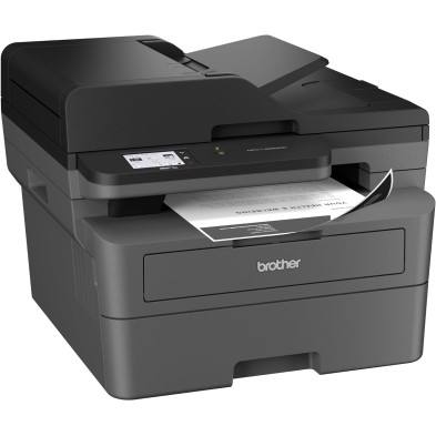 Brother MFCL2860DW, Impresora multifunción láser Monocromo WiFi con fax, impresión automática a Doble Cara y ADF de 50 Hojas