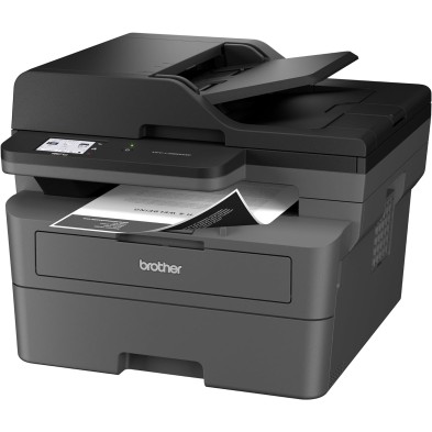 Brother MFCL2860DW, Impresora multifunción láser Monocromo WiFi con fax, impresión automática a Doble Cara y ADF de 50 Hojas