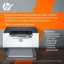 HP LaserJet M209dw 6GW62F, Impresora Láser A4 Monocromo - Impresión a Doble Cara Automática (29ppm, Wi-Fi, Ethernet, USB,