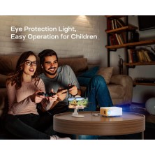 YOTON Mini Proyector Portátil - Soporta Full HD 1080P, Y3 Proyector Compatible con Móviles, Teléfonos, PC, PS5 y Xbox, Entradas
