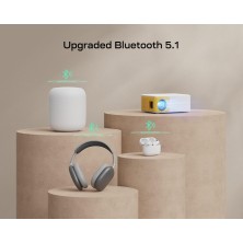 YOTON Mini Proyector Portátil WiFi Bluetooth - Nativo 720P Proyector Soporta Conexión con Móviles, Tablets, Fire Stick, iOS y