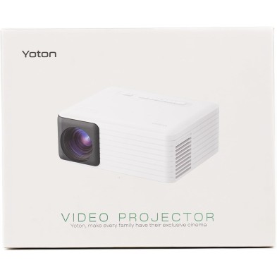 YOTON Mini Proyector Portátil WiFi Bluetooth - Nativo 720P Proyector Soporta Conexión con Móviles, Tablets, Fire Stick, iOS y
