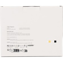 YOTON Mini Proyector Portátil WiFi Bluetooth - Nativo 720P Proyector Soporta Conexión con Móviles, Tablets, Fire Stick, iOS y