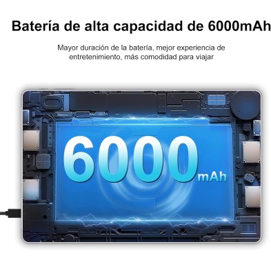 YESTEL Tablet 10 Pulgadas Android 13 con 10 GB RAM + 64 GB ROM (1 TB Ampliable), GPS, 5G Wi-Fi, BT 5.0, 8 Core CPU, 5MP + 8MP,
