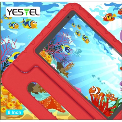 Tablet Para Niños 8 Pulgadas con Wi-Fi 6, Android 13, 7GB RAM + 64GB ROM (1TB TF), GPS, 1280*800 HD Tablet Niños con BT5.0,