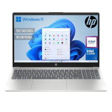 HP 15-fd0403ns - Ordenador portátil de 15.6" FHD (Intel Core 5 120U, 16GB RAM, 512GB SSD, Intel Graphics, Windows 11) Silver - T