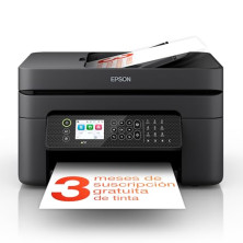 Impresora de inyección de tinta multifunción WorkForce WF-2930DWF A4 con conectividad inalámbrica y 3 meses gratis de suscripció