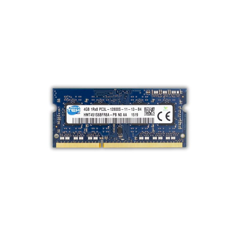 SIMPLETEK - Memoria RAM DDR3L SO-DIMM 4 GB (1 x 4 GB) | PC3L-12800,1600 MHz, 1,35 V | Memoria RAM no ECC sin búfer (reacondicion