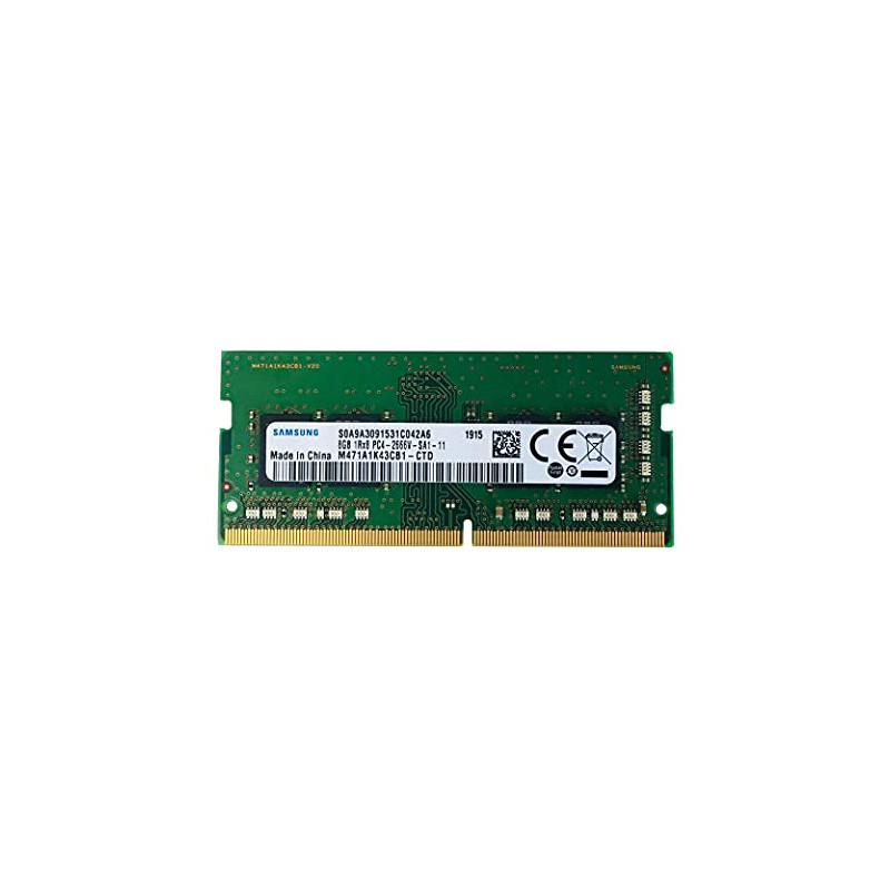 Samsung M471A1K43CB1-CTD - Memoria RAM (8 GB, DDR4, 2666 MHz, 8 GB, DDR4, 2666 MHz, 260 pines, SO-DIMM)
