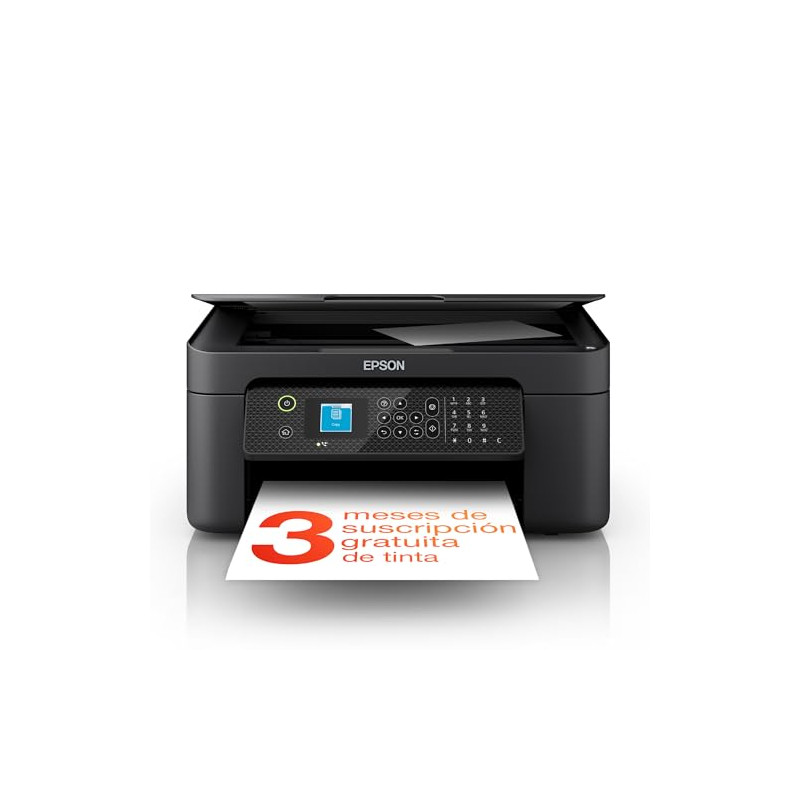 Impresora de inyección de tinta multifunción WorkForce WF-2910DWF A4 con conectividad inalámbrica y 3 meses gratis de suscripció