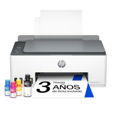 HP Smart Tank 5105 - Impresora multifunción 3 en 1 (Wi-Fi, impresión móvil) - 3 años de Tinta incluida, depósito de Tinta Grande