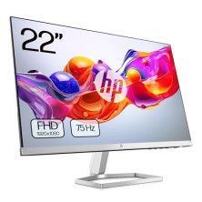 HP M22f – Monitor de 22" Full HD (1920 x 1080,75Hz, 5ms, IPS LED, 16:9, AMD FreeSync, HDMI,VGA, Antirreflejo, Eye Ease, Inclinac