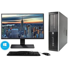 HP 8200 Elite SFF i7-2600 8GB RAM 240GB SSD Windows 11 con WiFi y Pantalla 22" + Teclado y Ratón Incluidos Ideal para Oficina y 