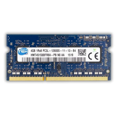 SIMPLETEK - Memoria RAM DDR3L SO-DIMM 4 GB (1 x 4 GB) | PC3L-12800,1600 MHz, 1,35 V | Memoria RAM no ECC sin búfer (reacondicion