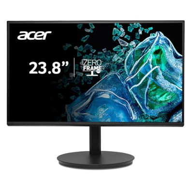 Acer Vero CB242YGBIRF, Monitor 23,8" Full HD 120 Hz (1920x1080, 16:9, 250 Nits, Tiempo de Respuesta 1 m/s (VRB), 1xHDMI 1.4), Mo