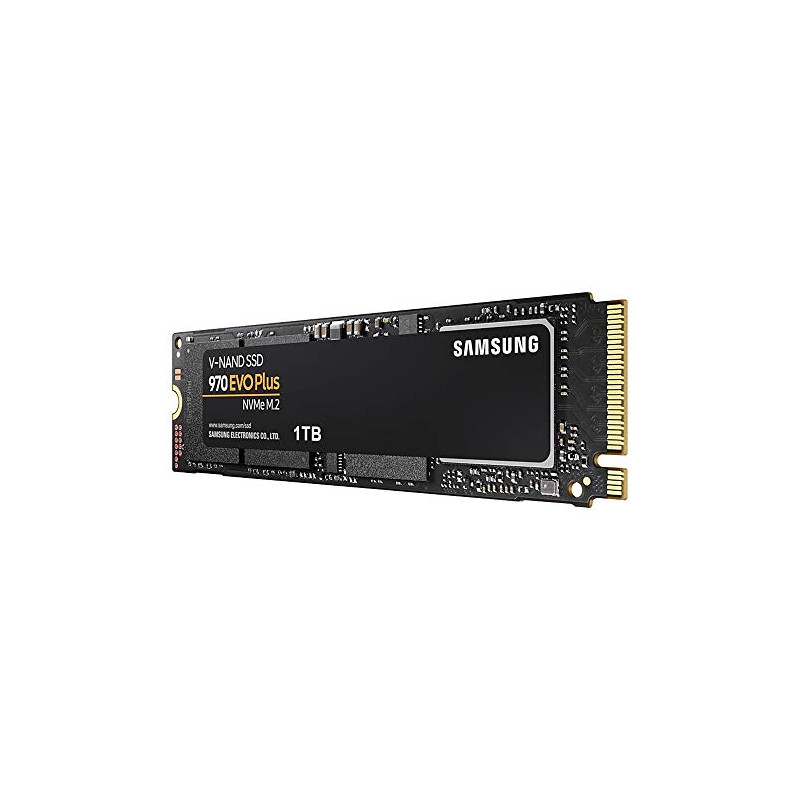 Samsung MMZ-V7S1T0BW 970 EVO Plus 1 TB PCIe NVMe M.2 (2280) Unidad interna de estado sólido (SSD), Negro (Black)